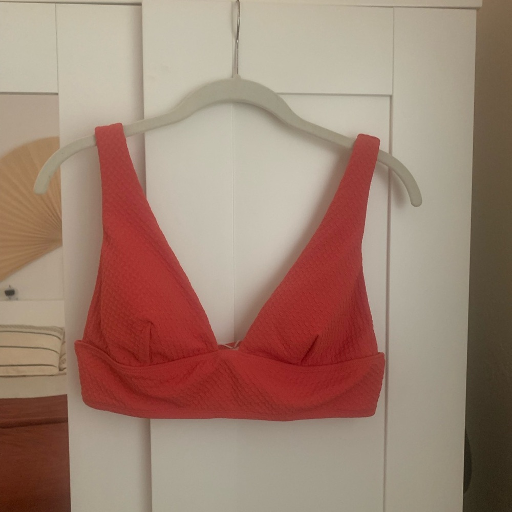 Pink two piece swim suit